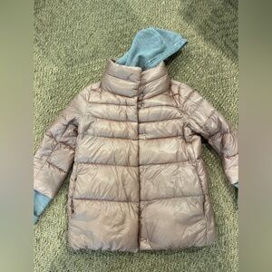 Herno jacket-detachable hood lining